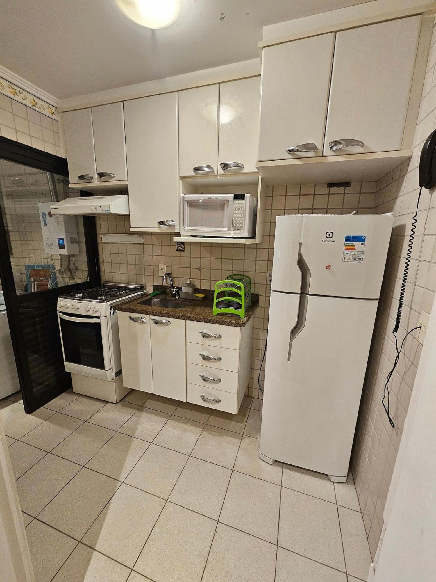 Flat Apart/Hotel Com Uma Suite E Cozinha Completa São Paulo Eksteriør bilde
