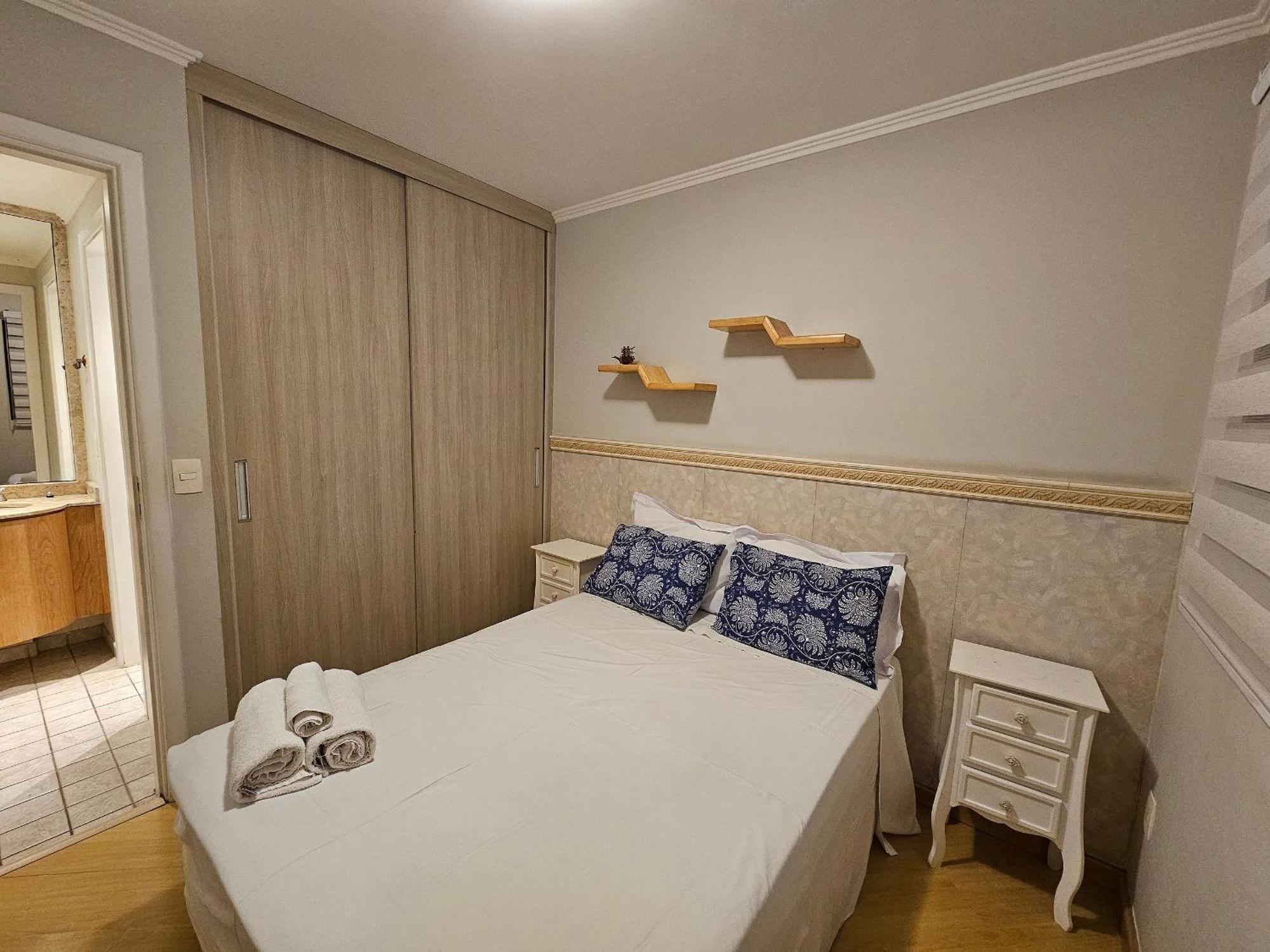Flat Apart/Hotel Com Uma Suite E Cozinha Completa São Paulo Eksteriør bilde