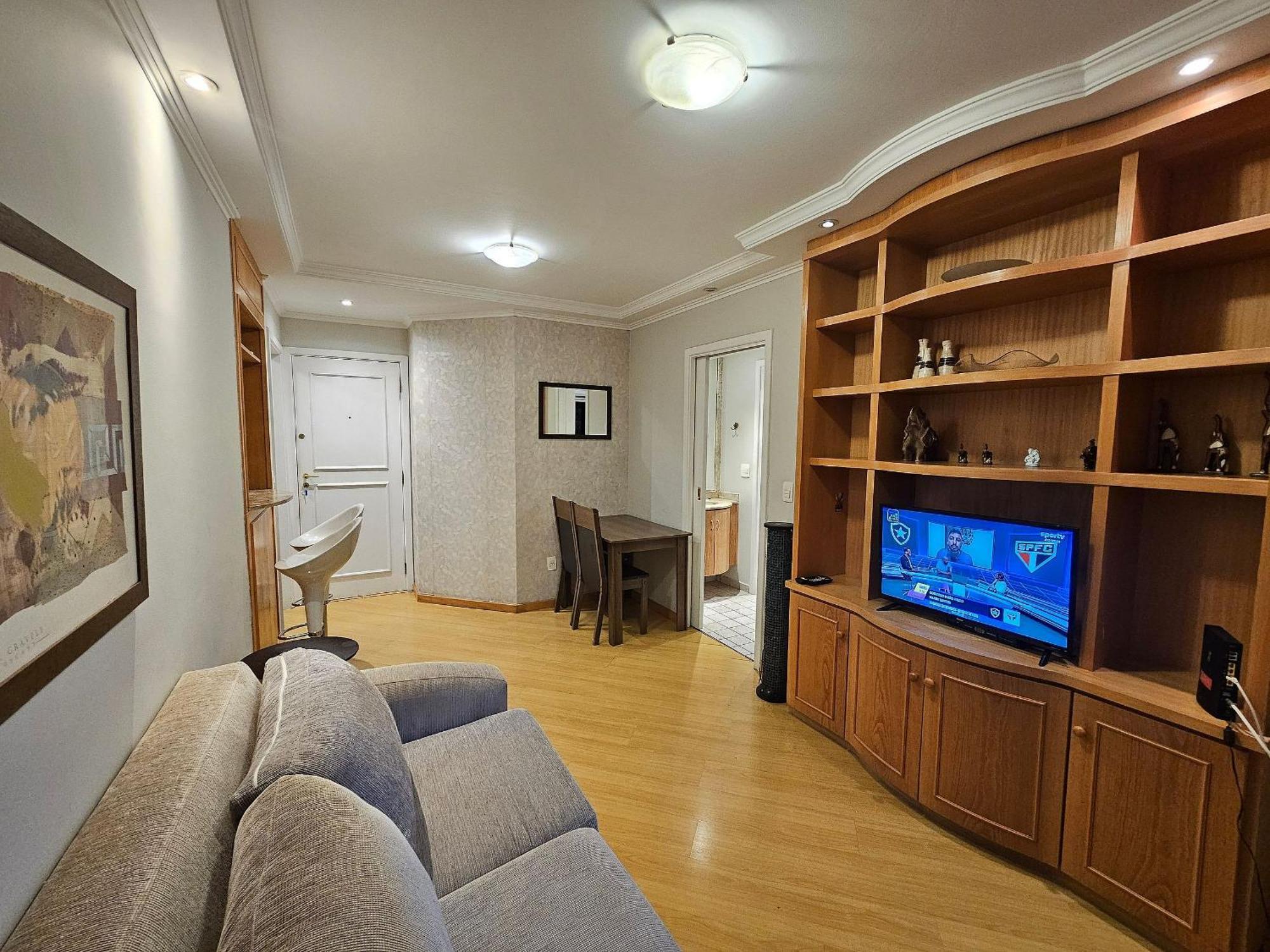 Flat Apart/Hotel Com Uma Suite E Cozinha Completa São Paulo Eksteriør bilde