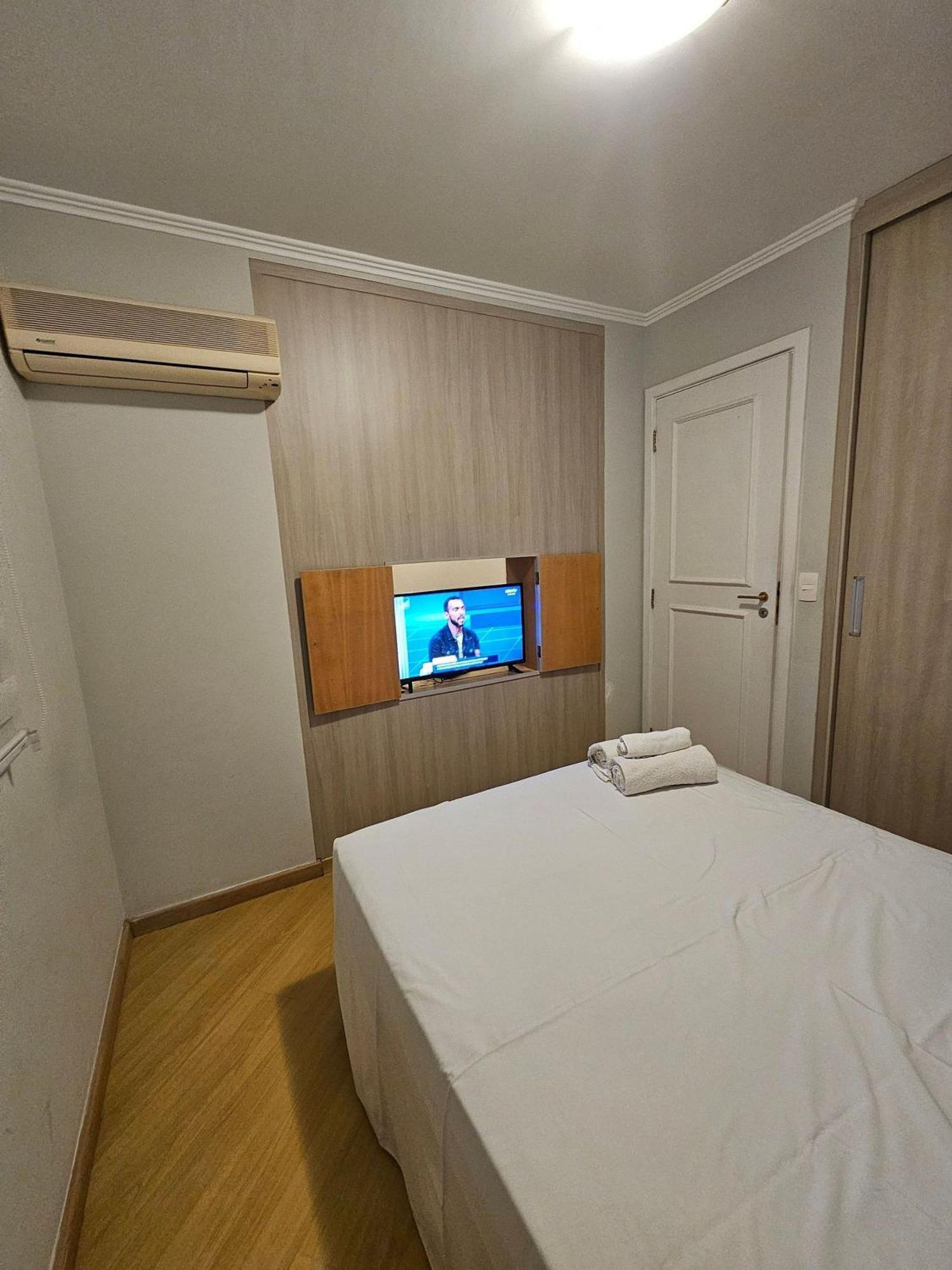 Flat Apart/Hotel Com Uma Suite E Cozinha Completa São Paulo Eksteriør bilde