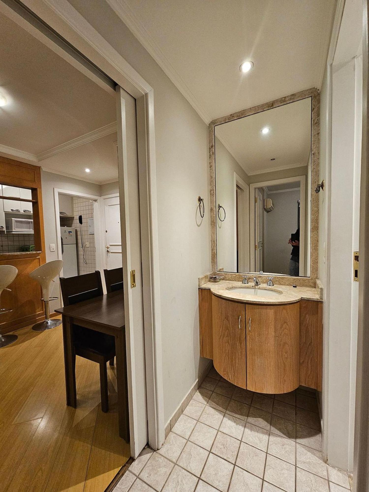 Flat Apart/Hotel Com Uma Suite E Cozinha Completa São Paulo Eksteriør bilde