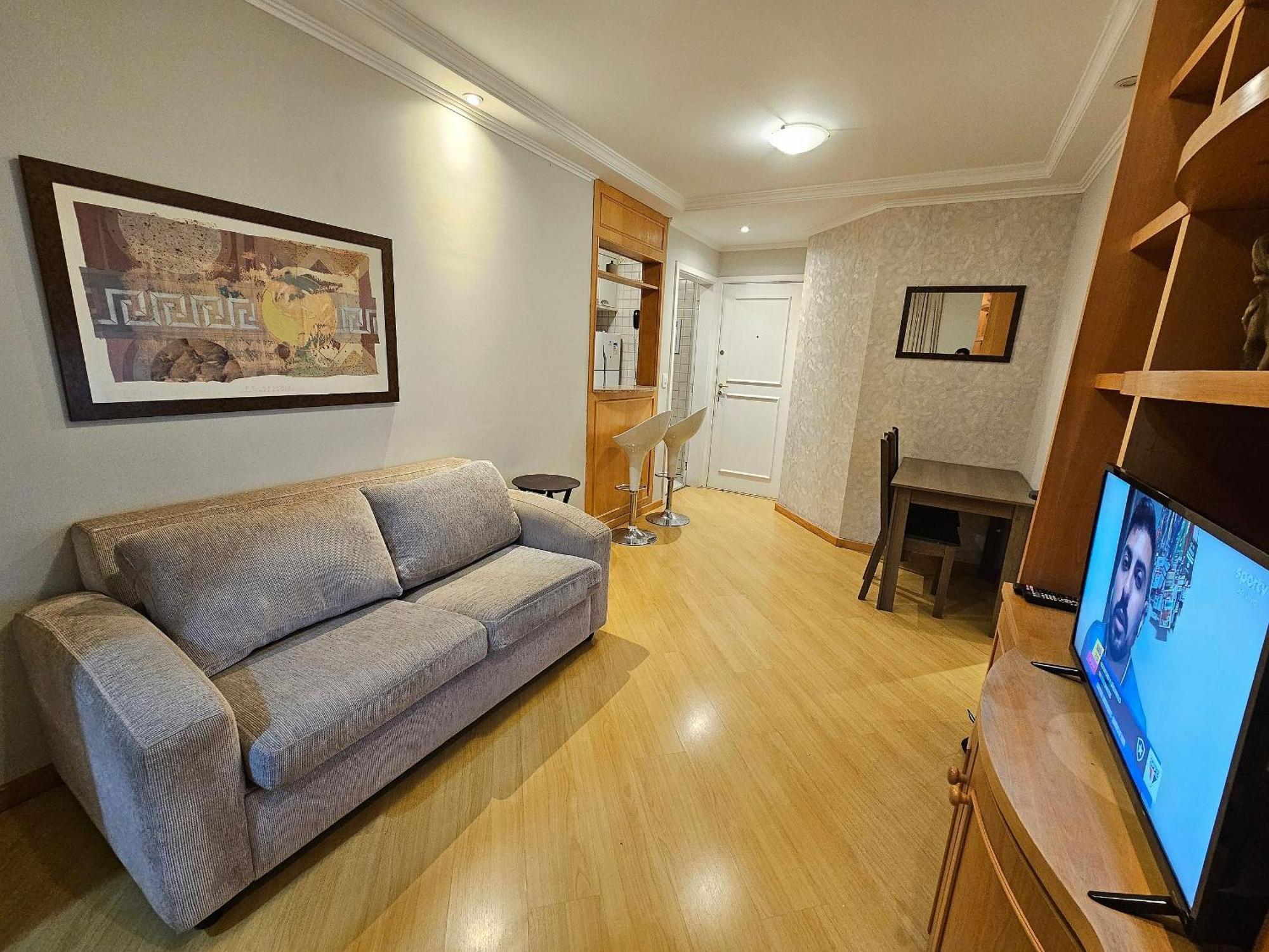 Flat Apart/Hotel Com Uma Suite E Cozinha Completa São Paulo Eksteriør bilde
