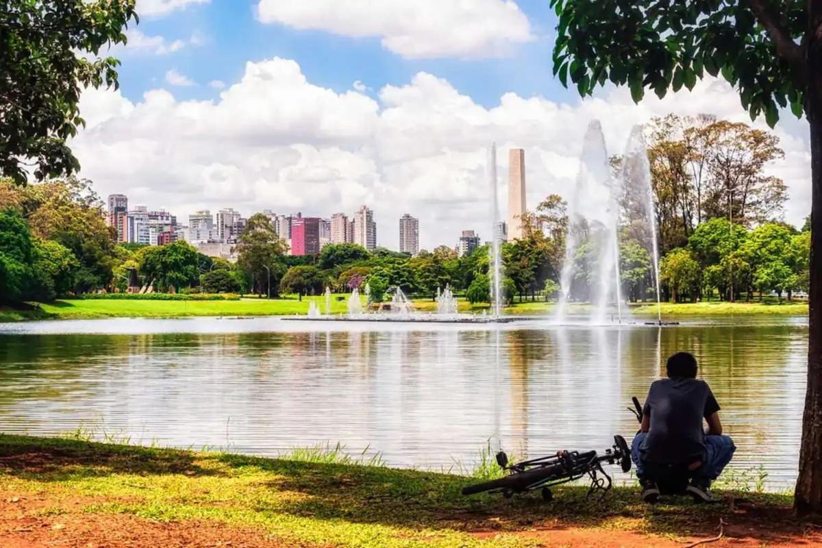 Flat Apart/Hotel Com Uma Suite E Cozinha Completa São Paulo Eksteriør bilde
